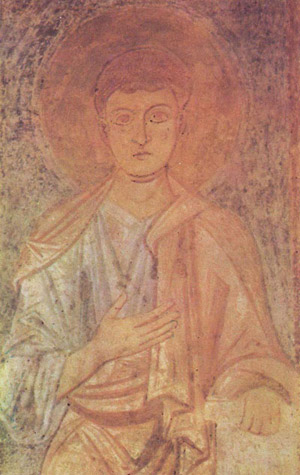фреска Неизвестный святой Софийский Собор
